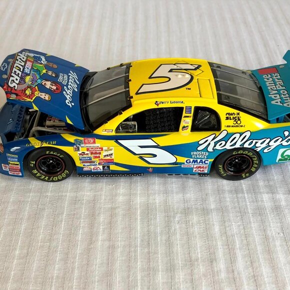Terry Labonte #5 Kellogg's/ Nascar Racers 1999 Monte Carlo Elite 1:24 Die Cast C - Picture 6 of 8